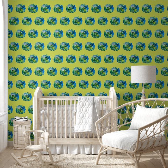 Baby Frog Kunst von Kindern Tapete (Kinder)