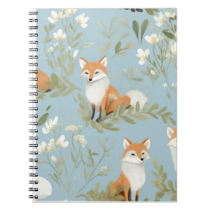 Baby Fuchs Waldmuster Süßer Planer Notizblock