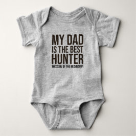 Baby Funny Hunting Jersey Bodysuit Shirt by Vater