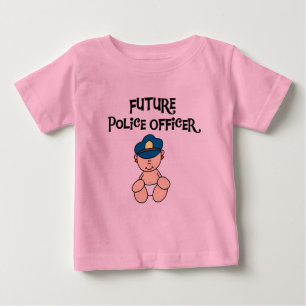 Baby Future Police Officier Tshirts et cadeaux