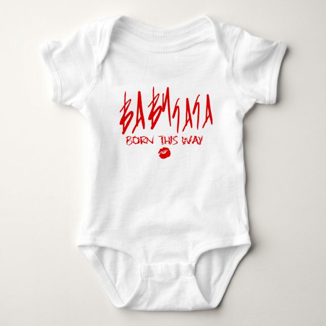 Baby Ga - so Geboren Strampler (Vorderseite)