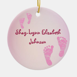Baby-Geburts-Mitteilungs-Verzierung Keramik Ornament
