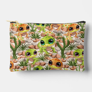 Baby Geckos Niedlich Cartoon Characters Zubehörtasche