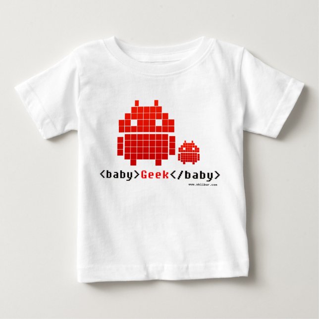 Baby Geek Baby T-shirt (Vorderseite)