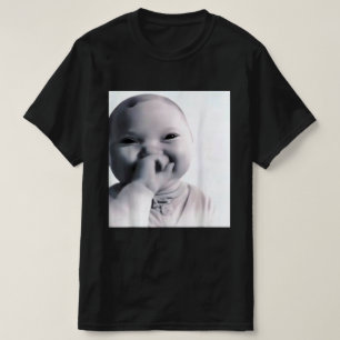 Baby Gen Z Meme KI Viral Kichernd KI Lachend T-Shirt