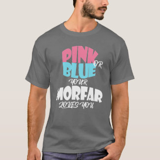 Baby Gender Reveal für MORFAR essentiel T-Shirt