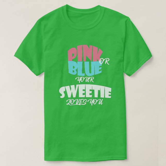 Baby Gender Reveal für SWEETIE essentiel T-Shirt (Design vorne)