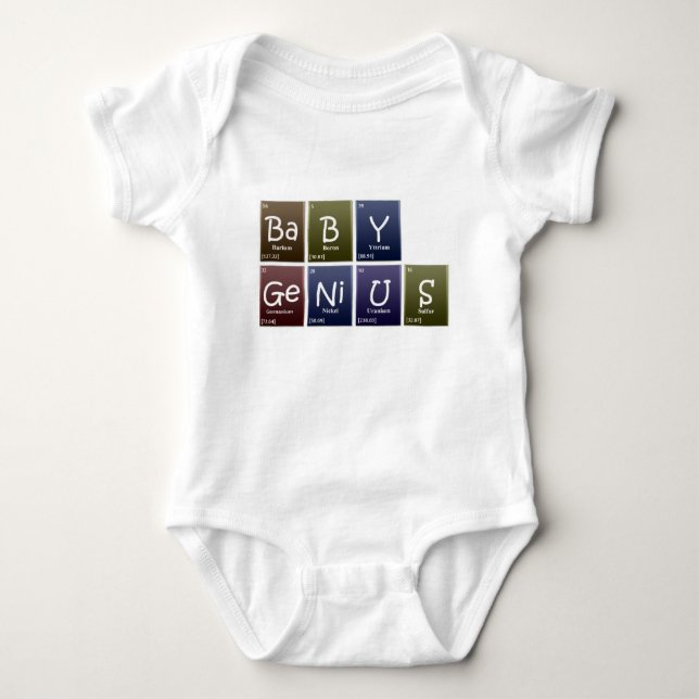 Baby-Genie-Säuglings-Shirt Baby Strampler (Vorderseite)