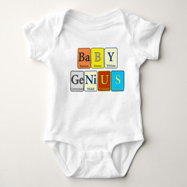Baby Genius Design Strampler (Vorderseite)