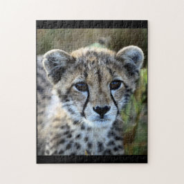 Baby-Gepard-Puzzlespiel