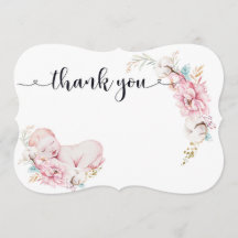 Baby-Geschenk danken Ihnen zu kardieren
