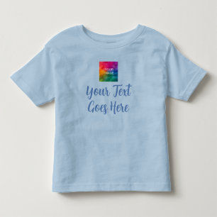 Baby-Geschenkvorlage Eigenes Bild hochladen Text h Kleinkind T-shirt