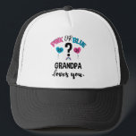 Baby Geschlecht zeigen rosa oder blaue Grandpa-Lie Truckerkappe<br><div class="desc">Baby Geschlecht offenbaren rosa oder blaue Opa Lieben Sie lustige schwangere Shirt Opa Shirt,  lustiges Shirt für Männer Frauen und Kinder</div>