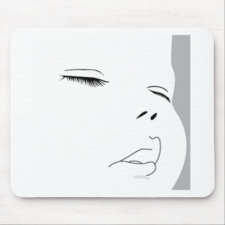 Baby-Gesicht 1 Mousepad