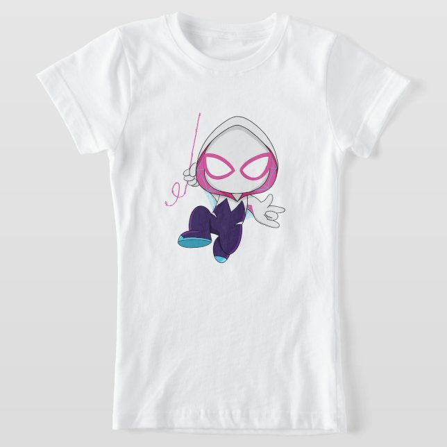 Baby Ghost Girl Spider T-Shirt (Ablage )