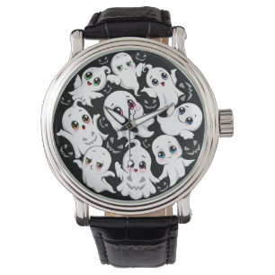 Baby Ghosts Spookoky Niedliche Halloween-Stimmung Armbanduhr