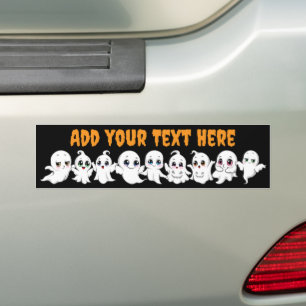 Baby Ghosts Spookoky Niedliche Halloween-Stimmung Autoaufkleber