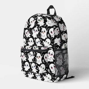 Baby Ghosts Spookoky Niedliche Halloween-Stimmung Bedruckter Rucksack