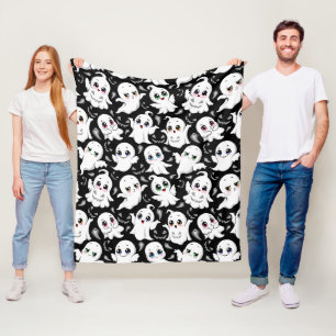 Baby Ghosts Spookoky Niedliche Halloween-Stimmung Fleecedecke