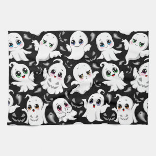Baby Ghosts Spookoky Niedliche Halloween-Stimmung Geschirrtuch