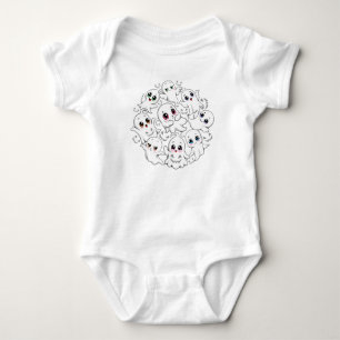 Baby Ghosts Spookoky Niedliche Halloween-Stimmung Strampler