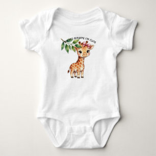 Baby-Giraffe Baby Strampler