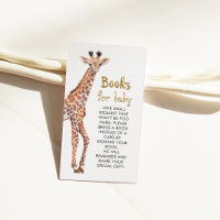 Baby Giraffe Book Request Baby Dusche