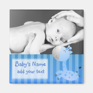 Baby Giraffe/Foto Magnet