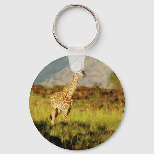 Baby-Giraffe für Schlüsselanhänger und Schlüsselan (Vorderseite)