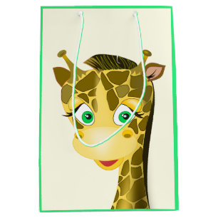 Baby Giraffe Geschenktasche Mittlere Geschenktüte