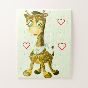 Baby Giraffe Jigsaw Puzzle