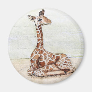 Baby-Giraffe Magnet