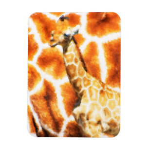 Baby Giraffe Magnet