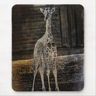 Baby Giraffe Mousepad