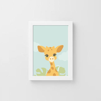 Baby Giraffe  Poster