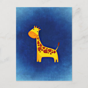 Baby-Giraffe Postkarte