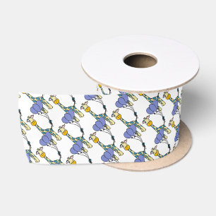 Baby-Giraffe Satinband