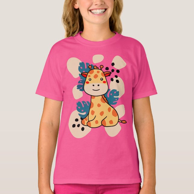Baby Giraffe T-Shirt (Vorderseite)