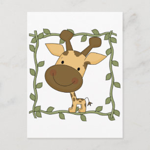 Baby Giraffe Tshirts und Geschenke Postkarte