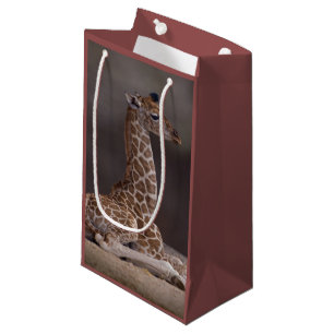 Baby-Giraffen-Geschenk-Tasche Kleine Geschenktüte