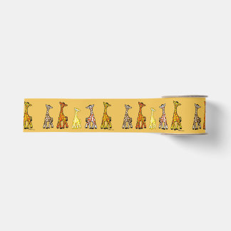 Baby-Giraffen-in Folge Band Ripsband
