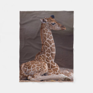 Baby-Giraffen-Plüschdecke Fleecedecke