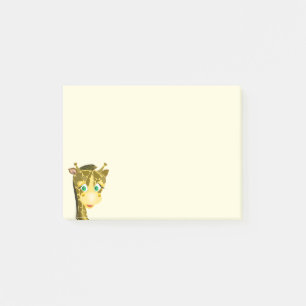 Baby-Giraffen-Post-it-Notizen Post-it Klebezettel