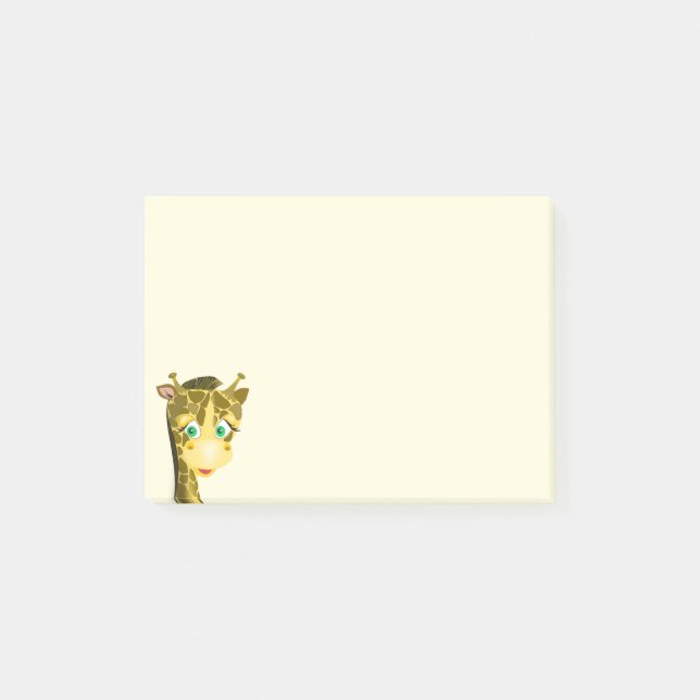 Baby-Giraffen-Post-it-Notizen Post-it Klebezettel (Vorderseite)