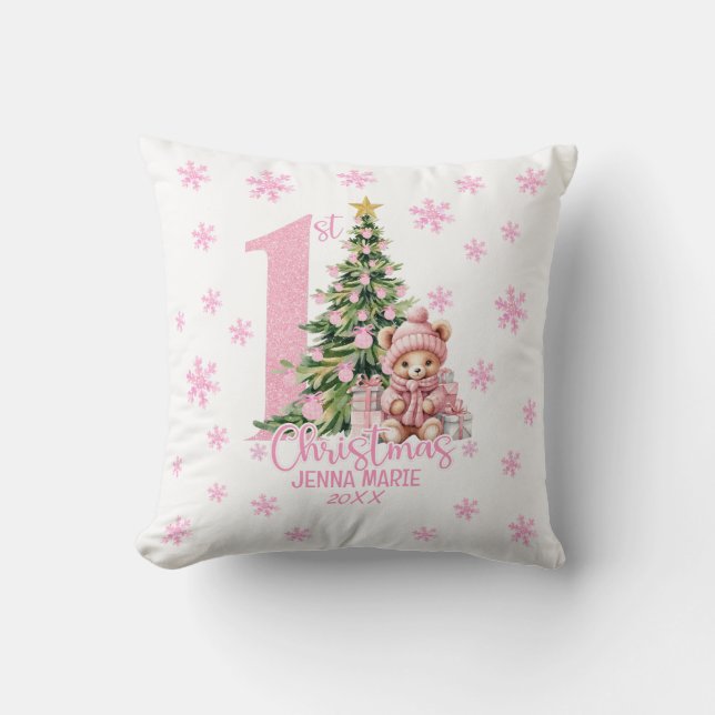 BABY GIRL 1. CHRISTMAS KISSEN (Vorderseite)