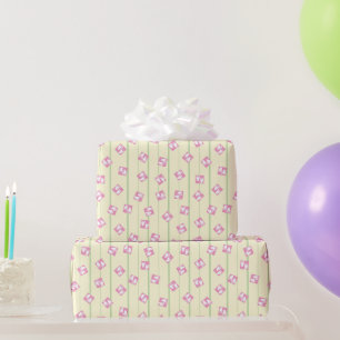 Baby Girl Adorable Feet Pink Muster Dusche Geschenkpapier