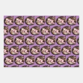Baby Girl and German Shepherd Geschenkpapier Set