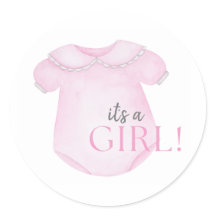 Baby Girl Bubble Aufkleber