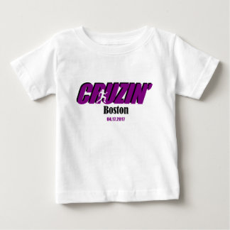 Baby Girl Cruzin Boston Baby T-shirt