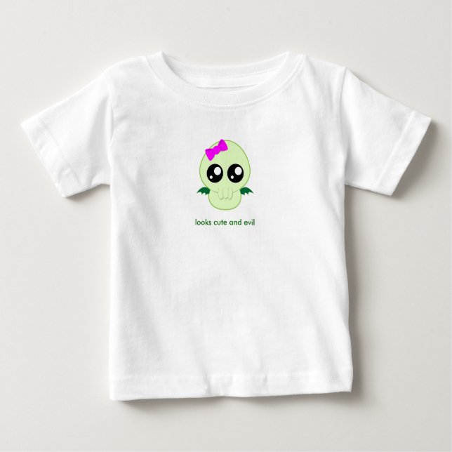 Baby Girl Cthulhu T-shirt (Vorderseite)